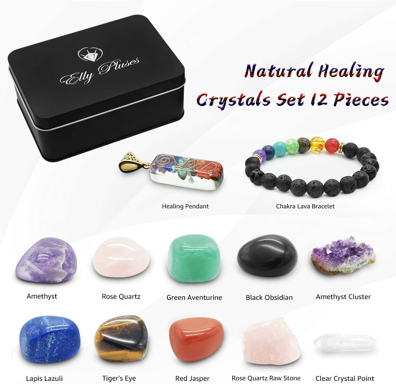  Healing Crystals Set